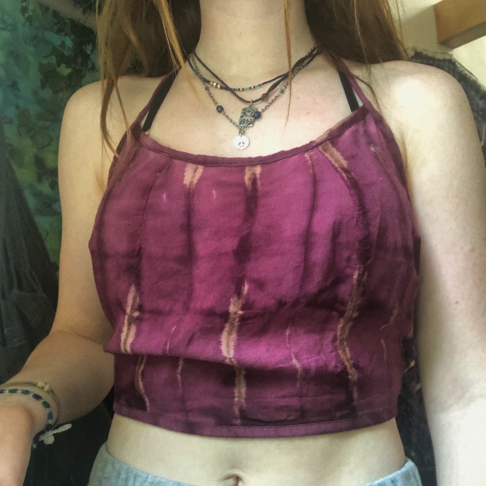 beautiful purple top